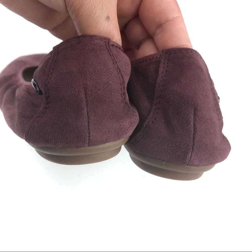 Hush Puppies Ballet Shoes Purple Size 8 - Picture 4 of 8